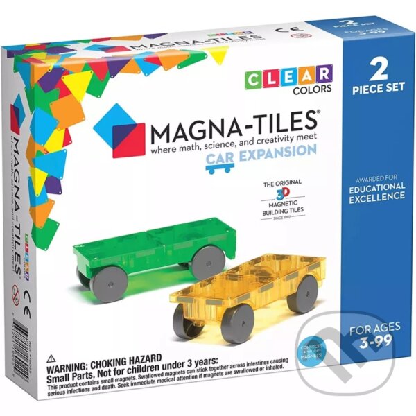 Levně Magnetická stavebnica Cars 2 dielna Green/yellow - hra z kategorie Stavebnice