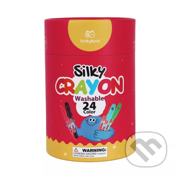 Levně Jemné voskovky Umývateľné 24 ks