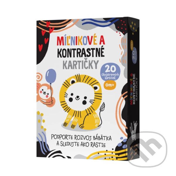 Levně Míľnikové a kontrastné kartičky - hra z kategorie Vzdelávacie hry