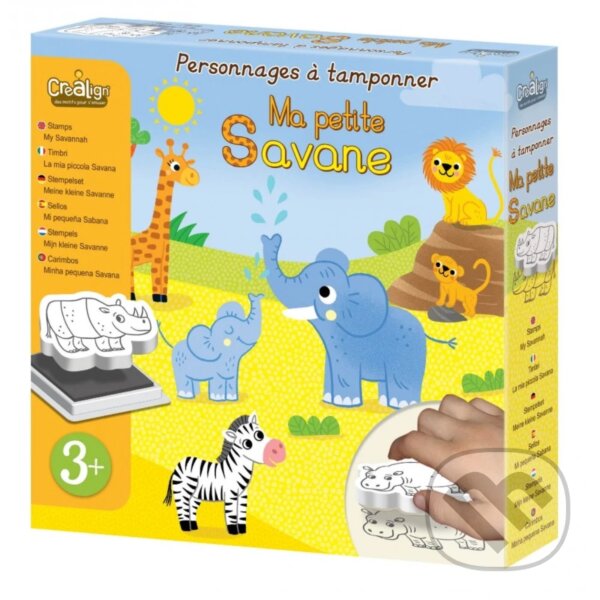 Levně Penové pečiatky Moja savana - hra z kategorie Ostatné