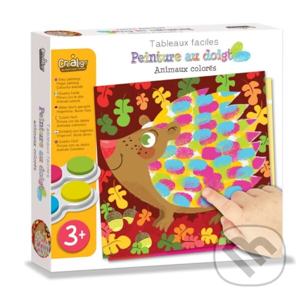 Levně Maľovanie prstovými farbami Zvieratká 3 - hra z kategorie Ostatné