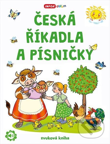 Levně Česká říkadla a písničky - zvuková kniha - kniha z kategorie Hádanky a riekanky
