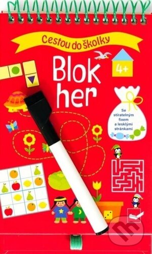 Levně Cestou do školky: Blok her 4+ - kniha z kategorie Materská škola a predškoláci