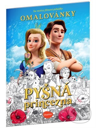 Levně Pyšná princezna - Omalovánky na motivy filmové pohádky - kniha z kategorie Omaľovávanky