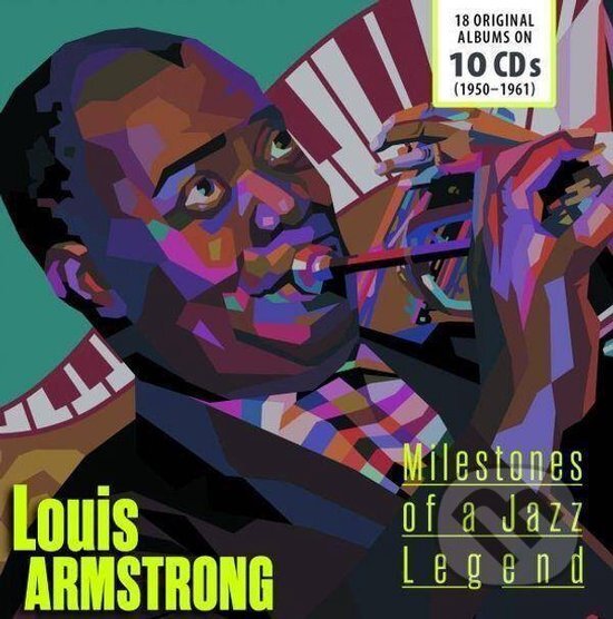 Levně Louis Armstrong: Milestones of a Jazz Legend (10 CD)