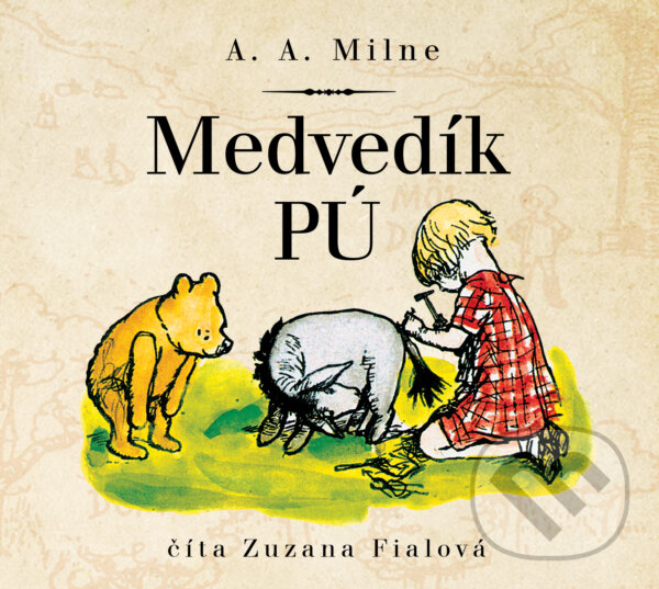 Levně Medvedík Pú - A. A. Milne, Alan Alexander Milne - audiokniha z kategorie Beletria