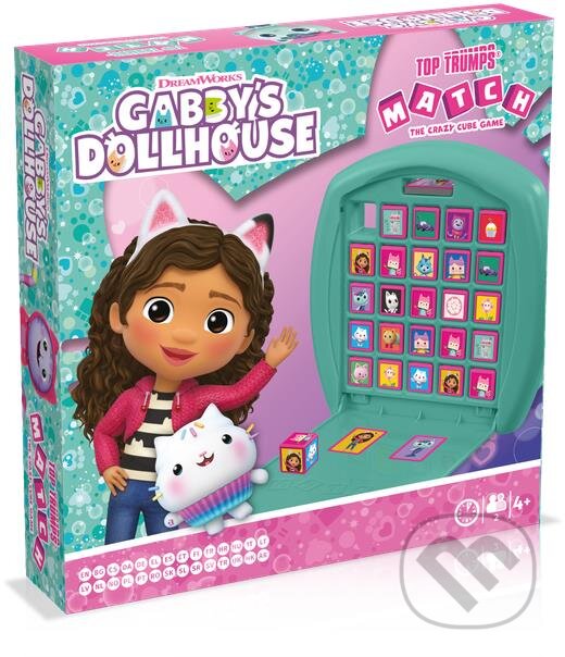 Spoločenská hra: Match Gabbys Dollhouse (Winning Moves). Winning Moves, 2024
