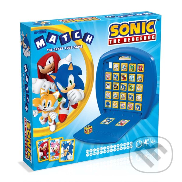 Spoločenská hra: Match Sonic (Winning Moves). Winning Moves, 2024