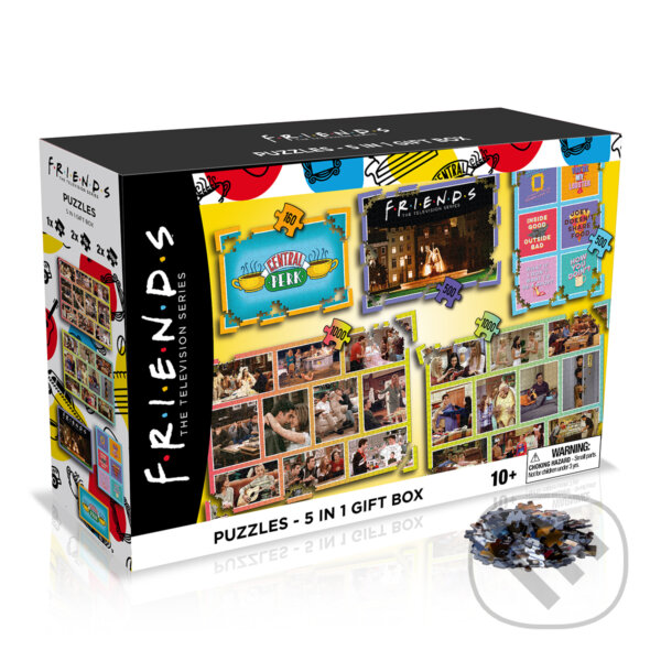 Puzzle: Friends 5in1 Gift Box (Winning Moves). Winning Moves, 2024