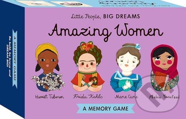 Levně Little People, BIG DREAMS Amazing Women Memory Game