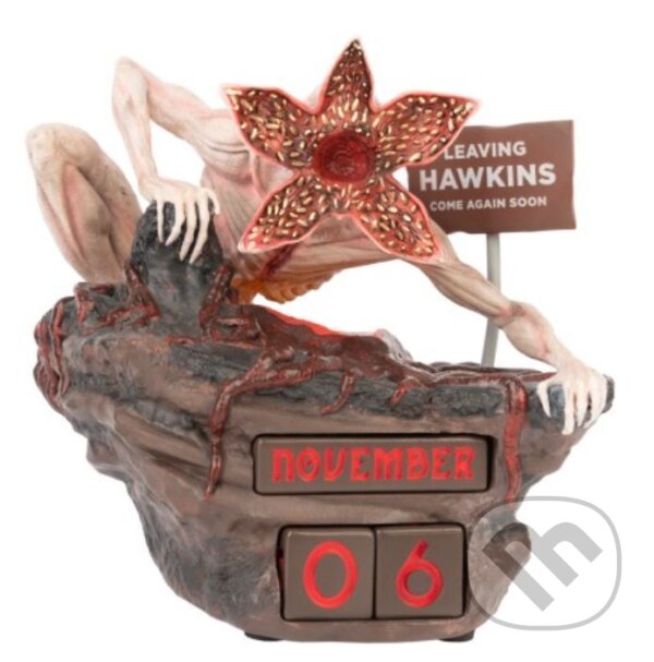 Večný 3D kalendár Stranger Things: Leaving Hawkins (). , 2024