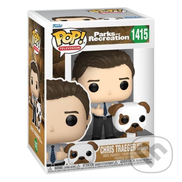 Levně Funko POP&Buddy: Parks & Recreation - Chris & Champion