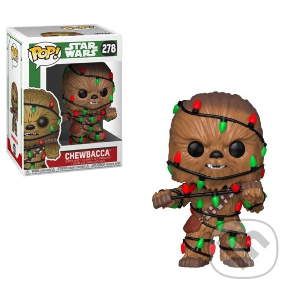 Levně Funko POP Star Wars: Chewie with Lights (Holiday)