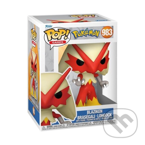 Levně Funko POP Games: Pokemon - Blaziken (EMEA)