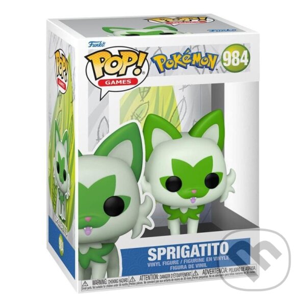 Levně Funko POP Games: Pokemon - Sprigatito (EMEA)
