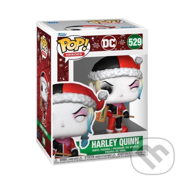Levně Funko POP Heroes: Harley Quinn (Holiday)
