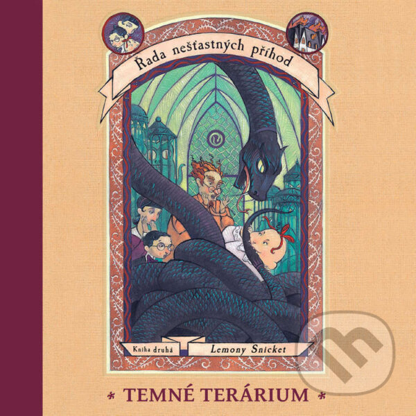 Audiokniha: Temné terárium (Lemony Snicket). Tympanum, 2024
