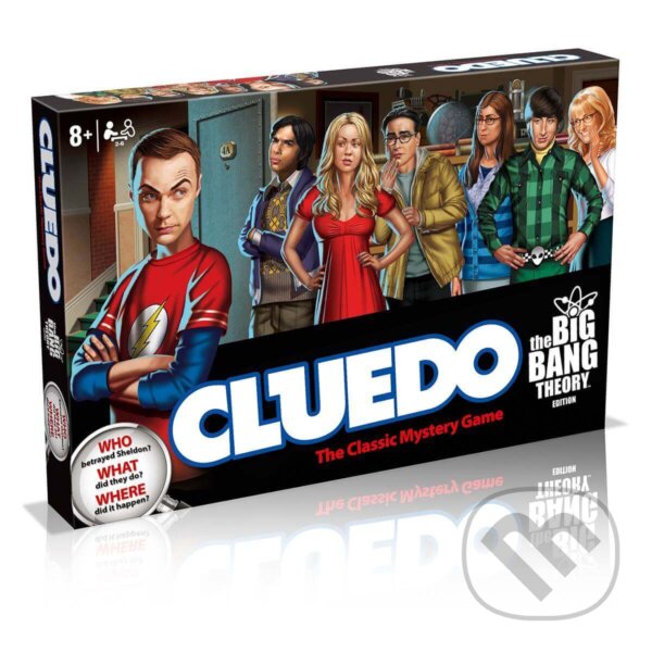 Spoločenská hra: Cluedo Big Bang Theory ver. EN (Winning Moves). Winning Moves, 2024
