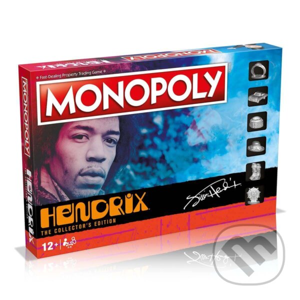 Spoločenská hra: Monopoly Jimi Hendrix  EN (Winning Moves). Winning Moves, 2024
