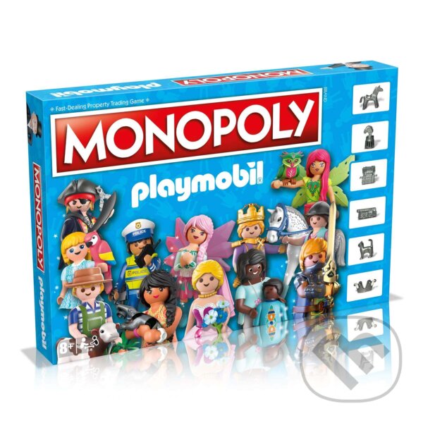 Spoločenská hra: Monopoly Playmobil EN (Winning Moves). Winning Moves, 2024