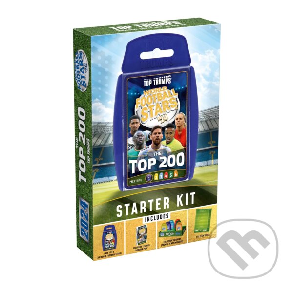 Levně BOX - Starter Kit World Football Stars 2024 EN (Top Trumps EN) - hra z kategorie Karty