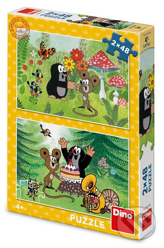 Levně Krtek Oslava - puzzle z kategorie 15 – 60 dielikov