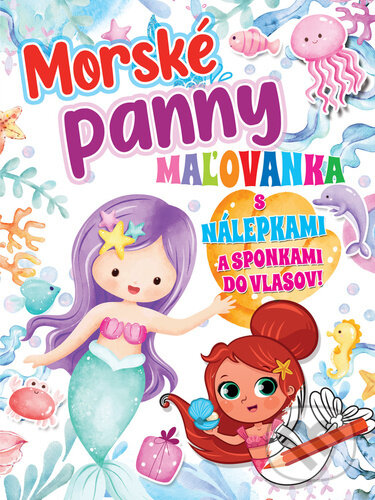 Levně Morské panny (Maľovanka) - kniha z kategorie Omaľovávanky