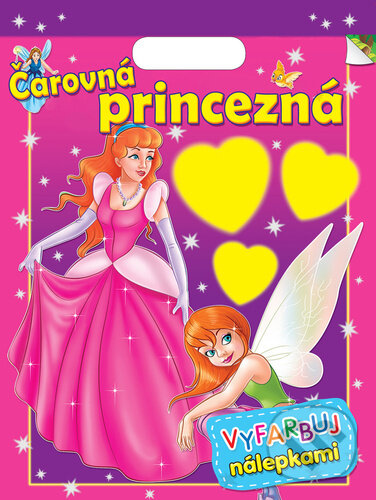 Levně Čarovná Princezná (Vyfarbuj nálepkami) - kniha z kategorie Samolepky