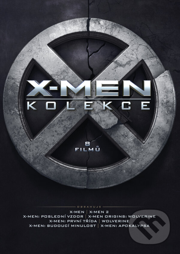 Levně X-Men kolekce 8 filmů (8DVD) - film z kategorie Dobrodružné filmy