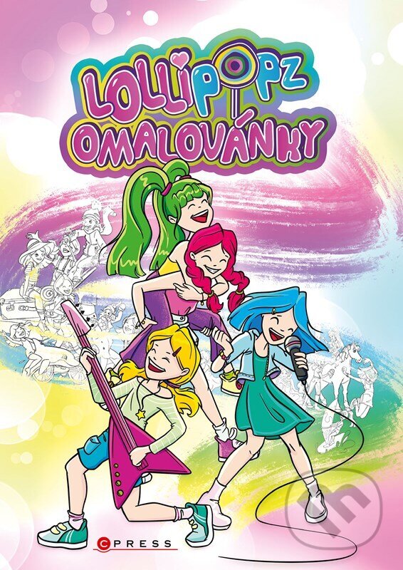 Levně Lollipopz – Omalovánky - Lollipopz, Štěpánka Koblížková (ilustrátor) - kniha z kategorie Omaľovávanky