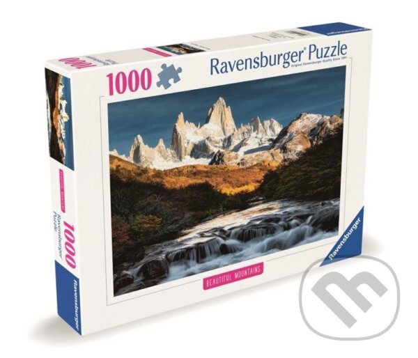 Levně Dechberoucí hory: Mount Fitz Roy, Patagonie - puzzle z kategorie Prírodné scenérie