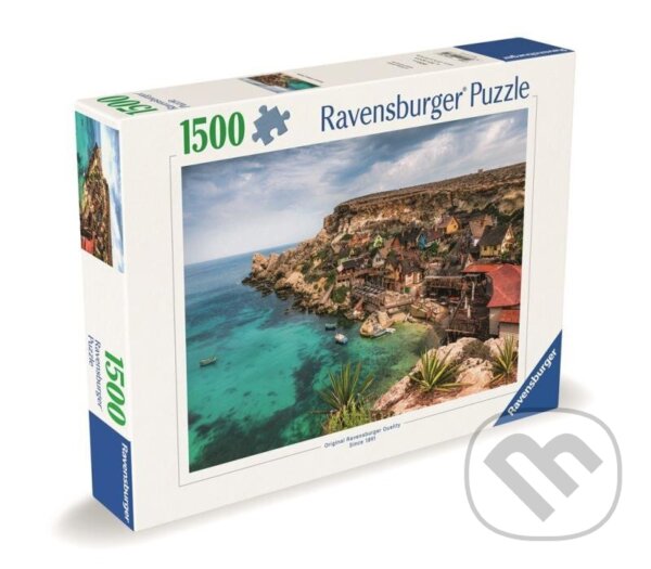 Levně Vesnička Popeye - puzzle z kategorie Mestá a stavby