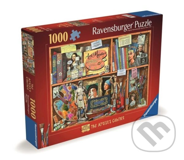 Levně Umělcova místnost - puzzle z kategorie Umelecké