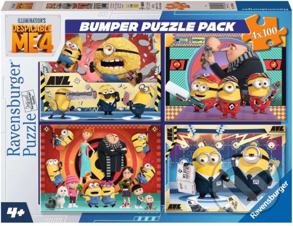 Levně Já, padouch 4 - puzzle z kategorie 60 – 300 dielikov