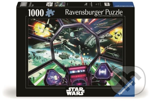 Levně Star Wars: TIE Fighter Kokpit - puzzle z kategorie Ostatné