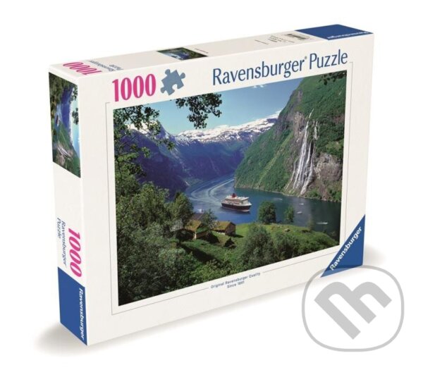 Levně Norský fjord - puzzle z kategorie Prírodné scenérie