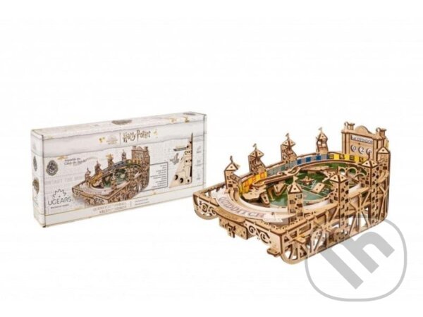 Levně Harry Potter - Quidditch Pinball (3D dřevěná mechanická stavebnice) - puzzle z kategorie Harry Potter