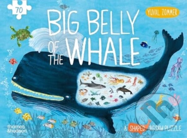 Levně The Big Belly of the Whale (A shaped jigsaw puzzle)