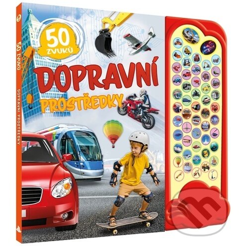 Levně Dopravní prostředky - 50 zvuků - kniha z kategorie Naučné knihy