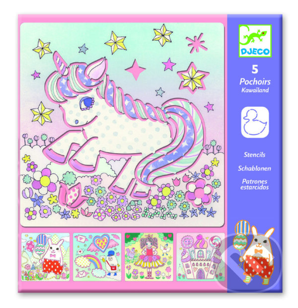 Levně Šablóny na kreslenie – Kawaiiland - hra z kategorie Ostatné