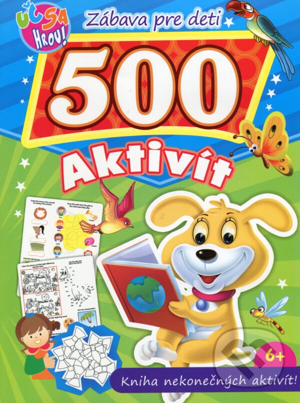 Levně 500 aktivít (Kniha nekonečných aktivít - psík) - kniha z kategorie Hravé úlohy