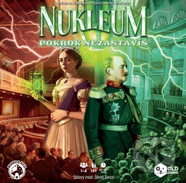 Levně Nukleum: Pokrok nezastavíš (rozšírenie) - Simone Luciani, Dávid Turczi - hra z kategorie Ostatné