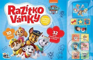 Levně Razítkovánky Tlapková patrola - kniha z kategorie Omaľovávanky