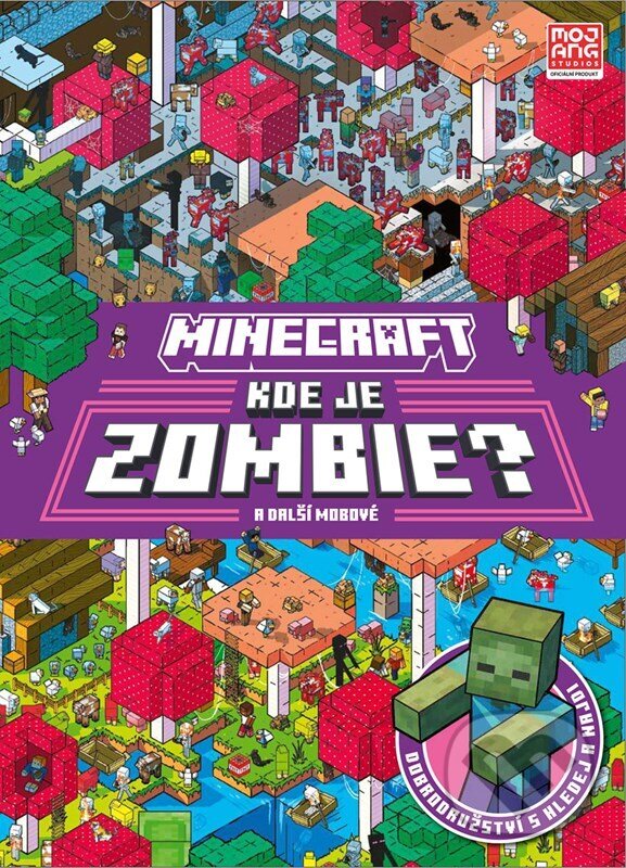 Levně Minecraft - Kde je Zombie? (Hledej a najdi) - kniha z kategorie Príručky