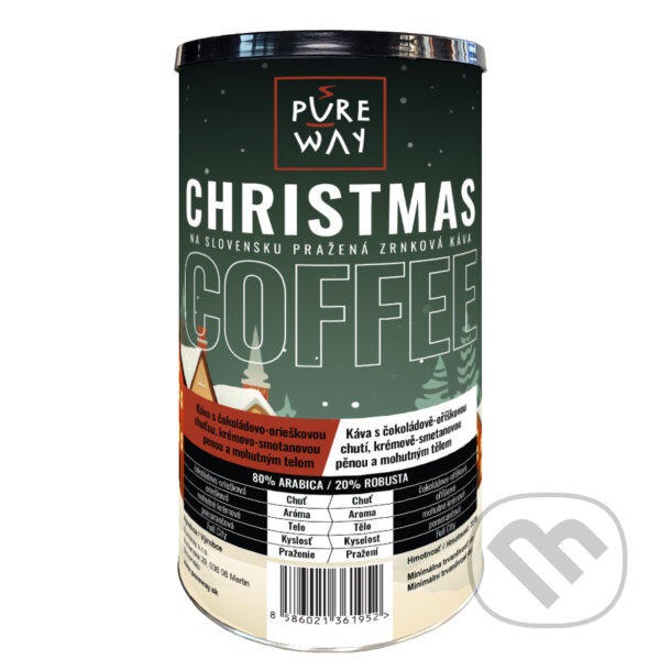 Levně Christmas coffee v darčekovej tube 350 g