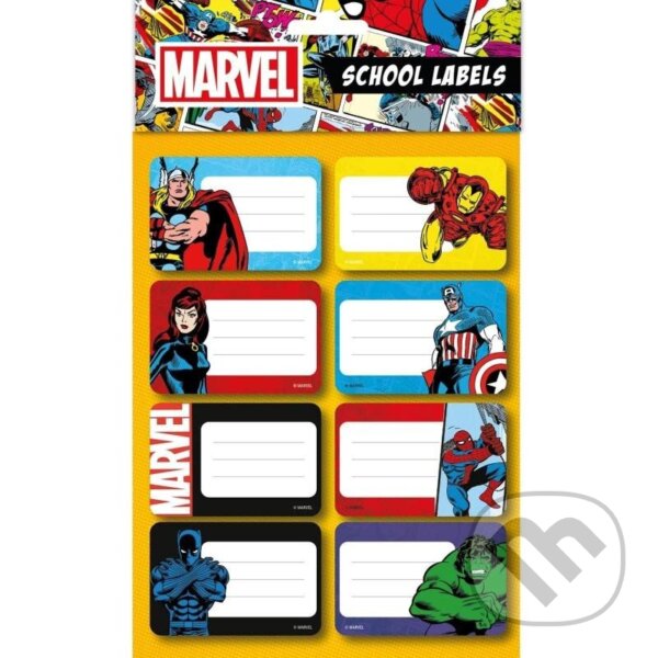Levně Marvel Samolepky