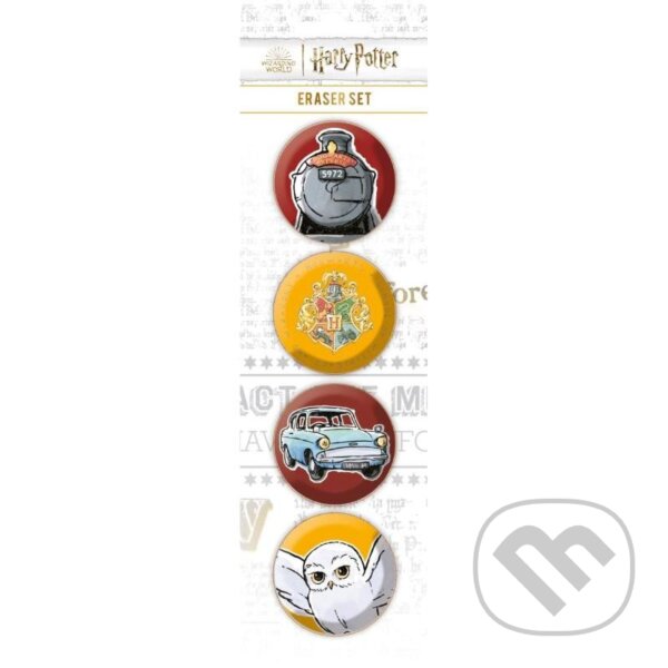 Levně Harry Potter Set gum 4 ks