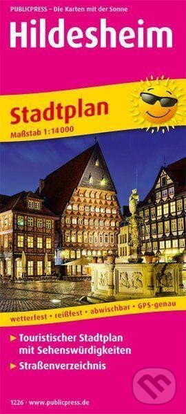 Hildesheim 1:14 000 / plán města (freytag&berndt). freytag&berndt, 2017