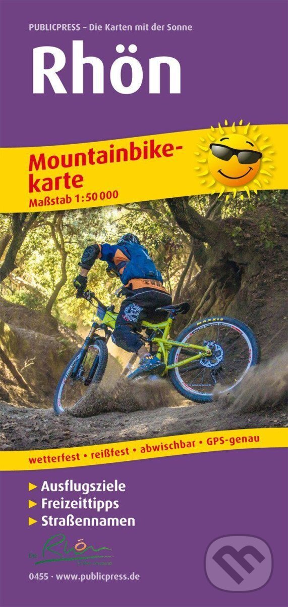Rhön 1:50 000 / cyklistická mapa (freytag&berndt). freytag&berndt, 2019
