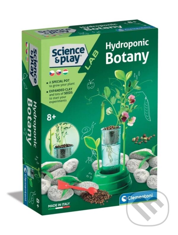 Spoločenská hra: Science Hydroponická botanika (Clementoni). Clementoni